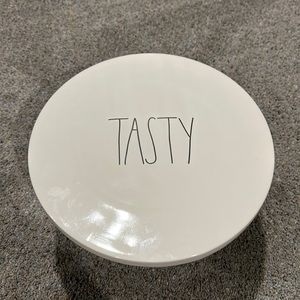 Rae Dunn  “TASTY” Cake Stand